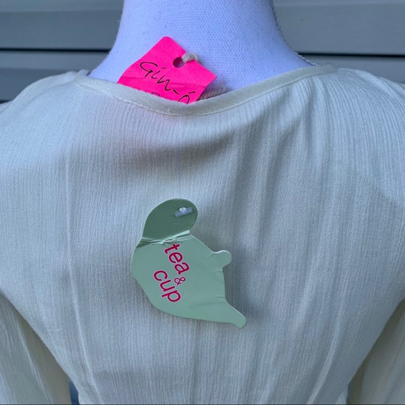 NWT Tea & Cup Boutique Women’s Long sleeve Knit Dress - Picture 6 of 13